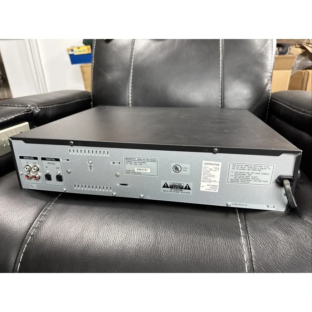 Sony rcd w500c